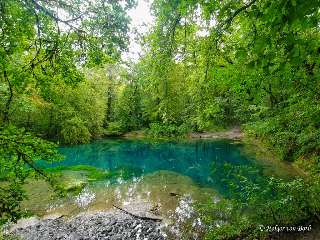 Source Du Planey spring pot