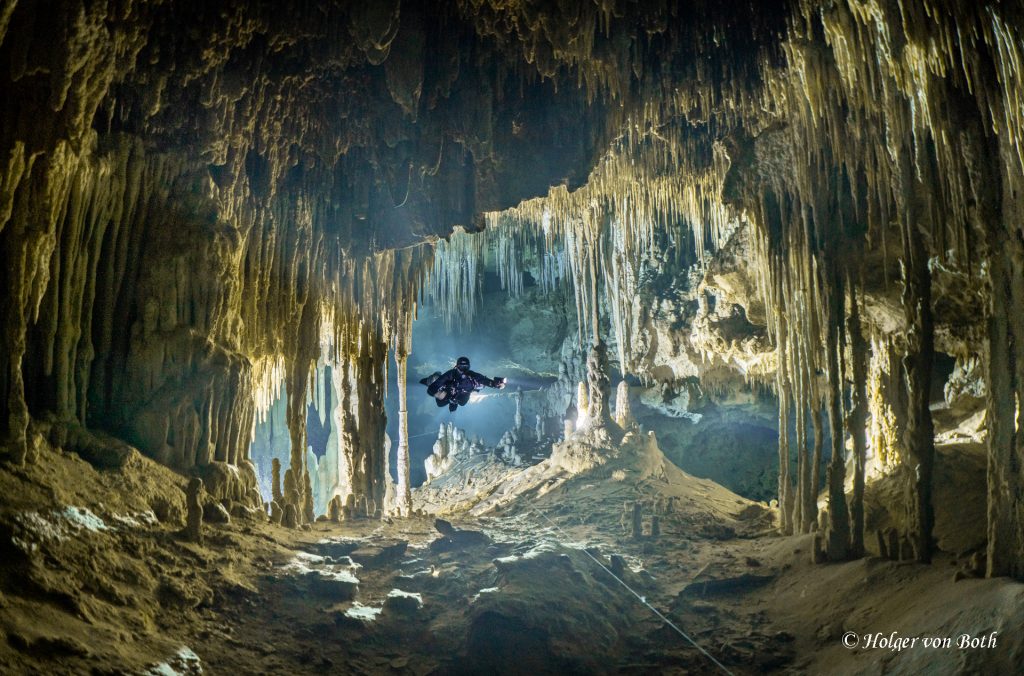 Mexican underwater wonderland of Cenote Otoch-Ha, Tulum, Mexico