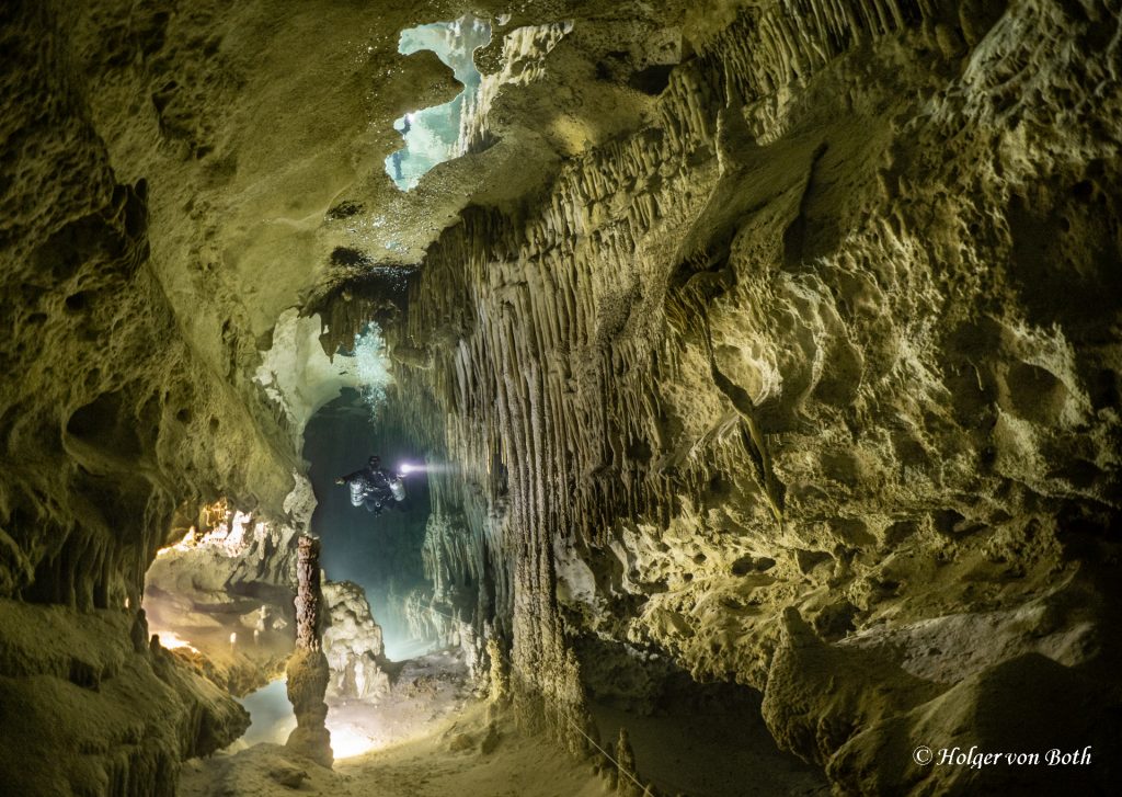 Mexican underwater wonderland of Cenote Otoch-Ha, Tulum, Mexico
