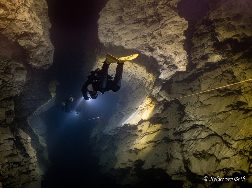 Hungarien underwater worlds, Molnar Janos cave system, Budapest, Hungary