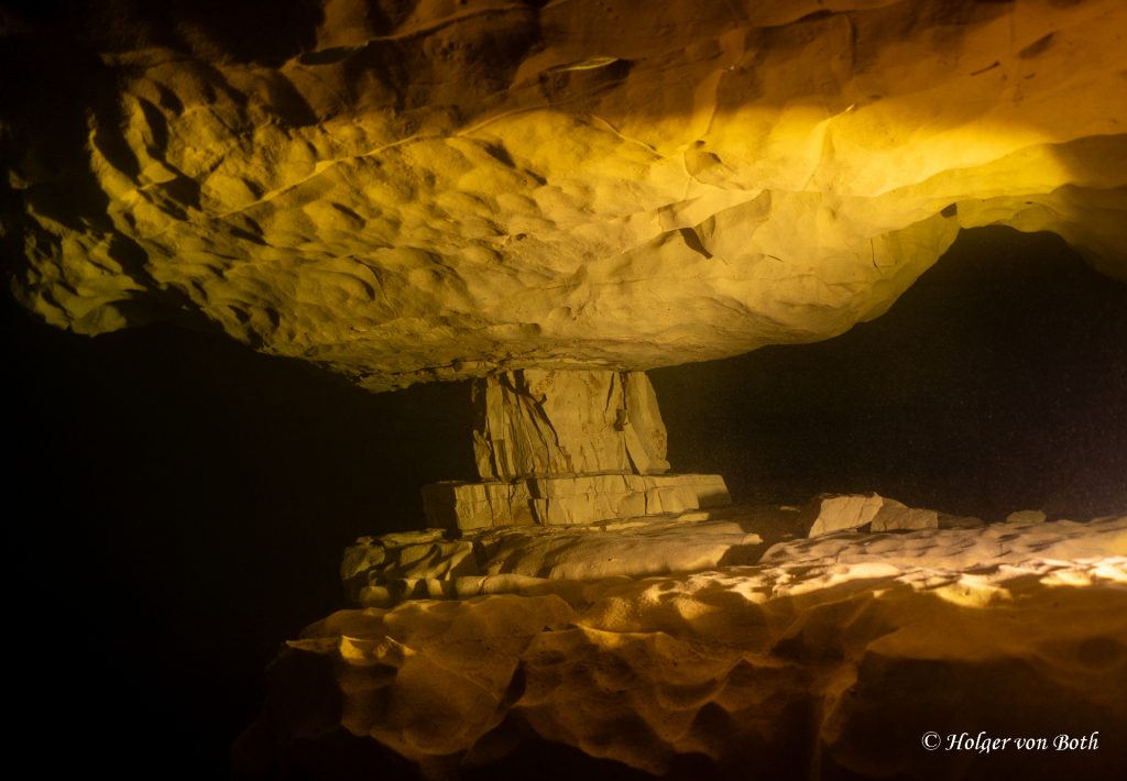 French underwater worlds, Gour Bleu, Jura, France