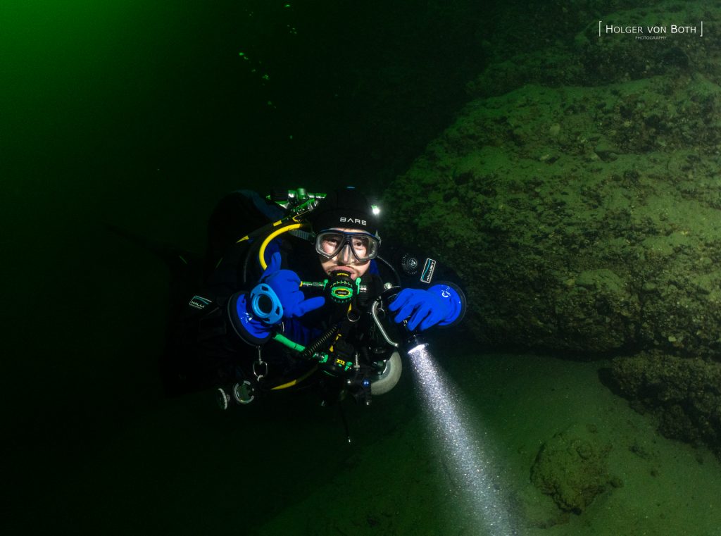 Dive site Vordere Au, Lake Zurich